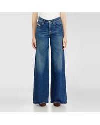 DIESEL - Flare Jeans Regular Waist 1978 D-Akemi, Medium, Zip Fly - Lyst