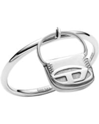 DIESEL - Anello Con Charm A Forma Di Borsa 1Dr - Lyst