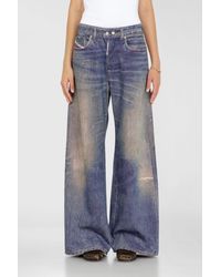 DIESEL - Relaxed Jeans Low Waist 1996 D-Sire, Dark, Button Fly - Lyst
