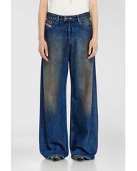 DIESEL - Relaxed Jeans Low Waist 1996 D-Sire, Dark, Button Fly - Lyst