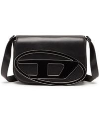DIESEL - Brand-hardware Leather Shoulder Bag - Lyst