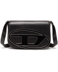 DIESEL - Brand-hardware Leather Shoulder Bag - Lyst