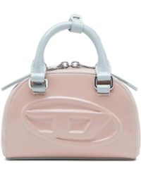 DIESEL - 1Dr Dome-Slim Bowling Bag With Naplak Effect - Lyst