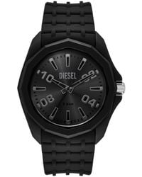 DIESEL - Stinger Silicone Watch - Lyst