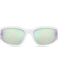 DIESEL - Rectangular Sunglasses In Acetate - Lyst