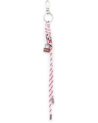 DIESEL - Metal And Rope Charm With Pendant - Lyst