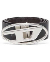 DIESEL - 3.9Cm Reversible Leather Belt - Lyst