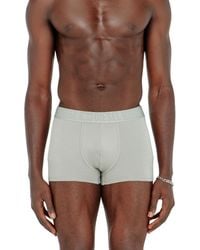 DIESEL - Three-Pack Of Stretch Cotton Boxer Briefs With Tonal Waistband - Lyst