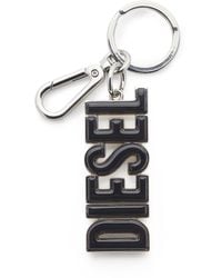 DIESEL - Metal And Resin Keyring - Lyst