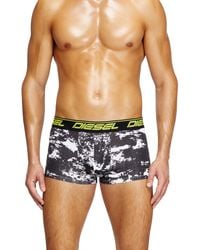 DIESEL - Three-pack Cloudy-print Boxer Briefs - Lyst