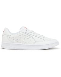 DIESEL - S-Dakota-Sneakers en cuir avec logo perforé - Lyst
