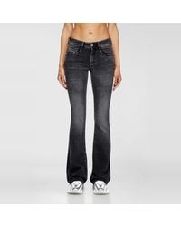 DIESEL - Bootcut Jeans Low Waist 1969 D-Ebbey, /Dark, Zip Fly - Lyst