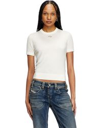 DIESEL - 半袖プルオーバーニット - Lyst