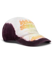 DIESEL - Baseball Cap With Bandana Prints - Lyst