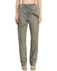DIESEL - Slim Jeans High Waist D-Thalira, Zip Fly - Lyst