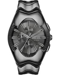 DIESEL - Mercurial Chronograph Stainless Steel Watch - Lyst