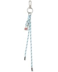 DIESEL - Metal And Rope Charm With Pendant - Lyst