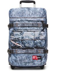 DIESEL - Bagage Cabine En Denim Trompe-L'Ail - Lyst