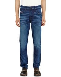 DIESEL - Slim Regular Waist 2062 D-Strukt Joggjeans, Dark, Zip Fly - Lyst