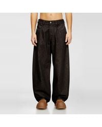 DIESEL - Relaxed Jeans Regular Waist 1997 D-Enim-M, /Dark, Button Fly - Lyst