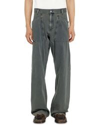 DIESEL - Relaxed Jeans Regular Waist D-Zeta, Colored, Zip Fly - Lyst