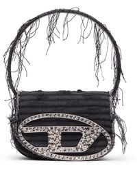 DIESEL - 1dr Denim Crossbody Bag - Lyst