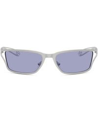 DIESEL - Rectangle Sunglasses - Lyst
