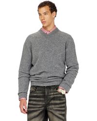 DIESEL - V-Neck Jumper - Lyst