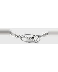 DIESEL - Stainless Steel Chain Necklace - Lyst