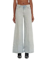 DIESEL - Flare Jeans Regular Waist 1978 D-Akemi, Light, Zip Fly - Lyst