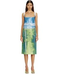 DIESEL - Open-Back Apron Dress - Lyst