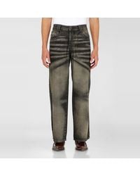 DIESEL - Relaxed Jeans High Waist 1982 D-Hakou, /Dark, Button Fly - Lyst