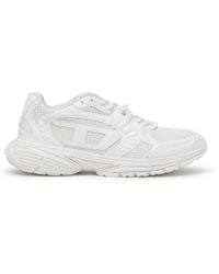 DIESEL - S-Pro-V-Dense-Monochrome Mesh Sneakers With Oval D Logo - Lyst