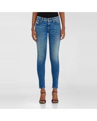 DIESEL - Skinny Jeans Regular Waist 2017 Slandy, Medium, Zip Fly - Lyst