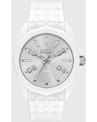 DIESEL - Stinger Silicone Watch - Lyst