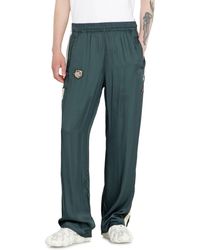 DIESEL - Satin Track Pants With Patches - Lyst