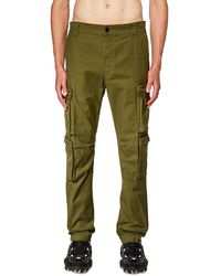 DIESEL - Cargo Pants With Zip Pocket - Lyst