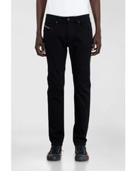 DIESEL - Slim Jeans Regular Waist 2019 D-Strukt, /Dark, Zip Fly - Lyst