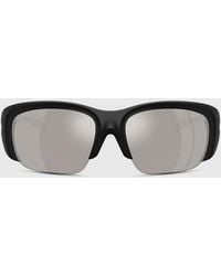 DIESEL - Wrap-Around Shape Sunglasses - Lyst