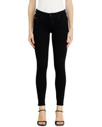 DIESEL - Skinny Jeans Regular Waist 2017 Slandy, /Dark, Zip Fly - Lyst