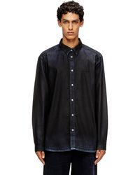 DIESEL - Chemise en denim à manches longues - Lyst