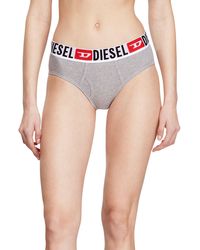 DIESEL - Three-pack Briefs With Maxi-logo Waist - Lyst