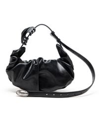 DIESEL - Grab-D-Small Scruched Hobo Bag - Lyst