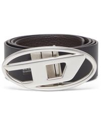 DIESEL - 3.9Cm Reversible Leather Belt - Lyst