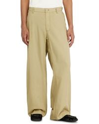DIESEL - Cotton Ripstop Pants With Side Buckles - Lyst