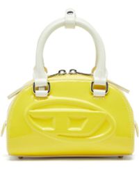 DIESEL - 1Dr Dome-Small Bowling Bag With Naplak Effect - Lyst
