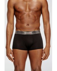 DIESEL - Three-Pack Of Stretch Cotton Boxer Briefs With Satin Waistband - Lyst