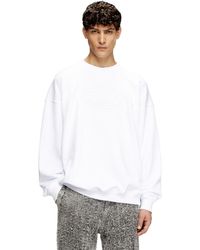 DIESEL - Sudadera Con Oval D En Relieve - Lyst