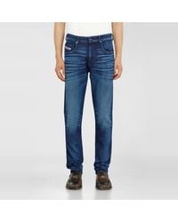 DIESEL - Slim Regular Waist 2062 D-Strukt Joggjeans, Dark, Zip Fly - Lyst