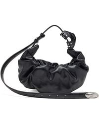 DIESEL - Grab-d S-small Scrunched Hobo Bag In Shiny Pu - Lyst